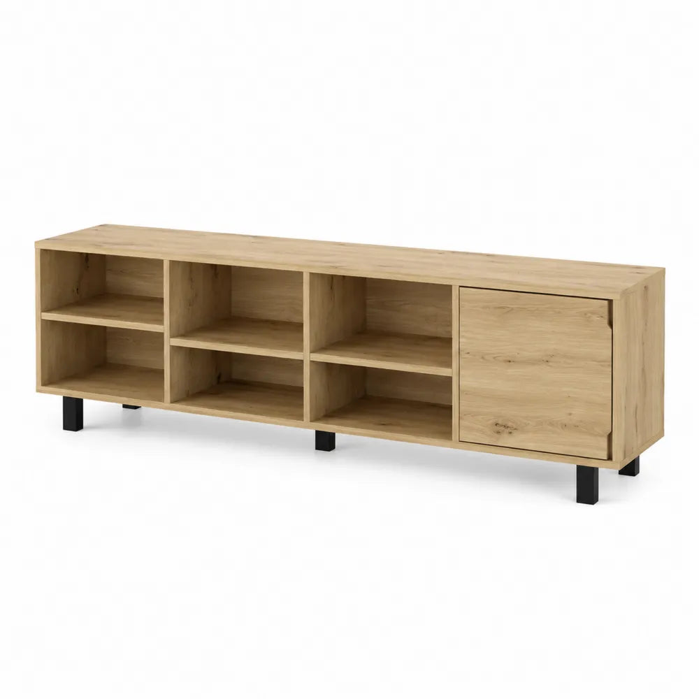 TV-Möbel Holz Metall 200cm x 40cm x 50cm